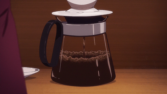 Coffee anime breakfast GIF on GIFER  by Cerana